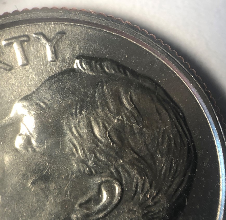 Die-Crack-On-A-2019-P-Dime