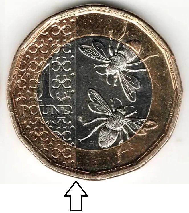 Bimetallic-UK-Pound-Coin-Edge-Varieties