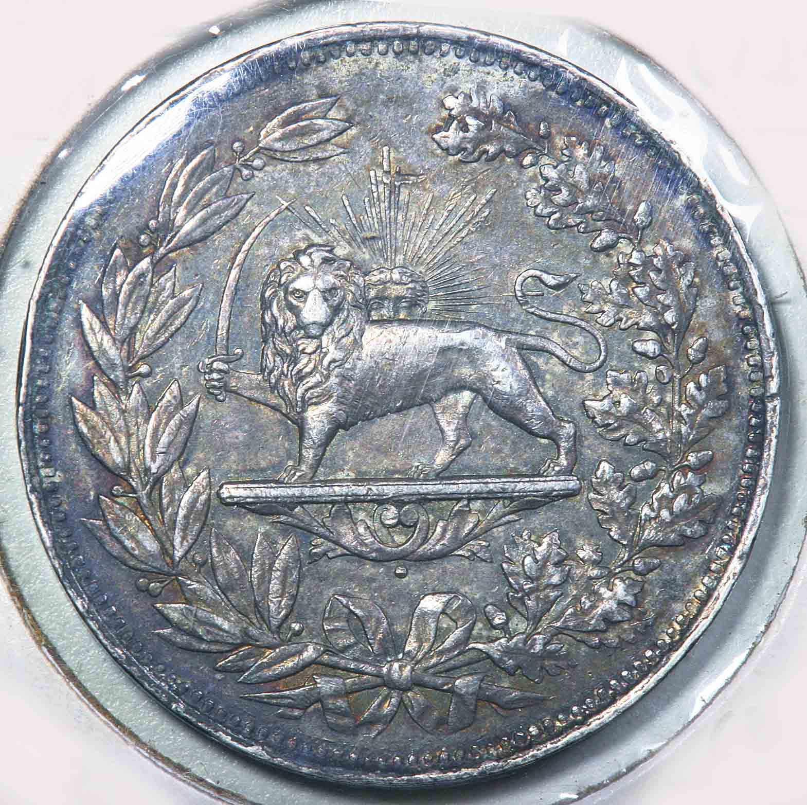 Iran-5000-Dinars-1879/80---Real-?