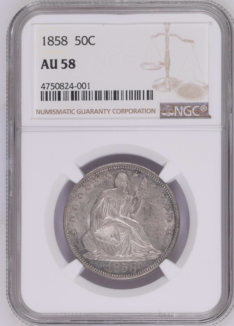 Grade-Opinions-On-This-1858-Half-Dollar
