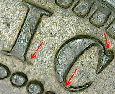 Canada-1-Cent-1882-H/H,-Multiple-Obverse-Inscription-Errors