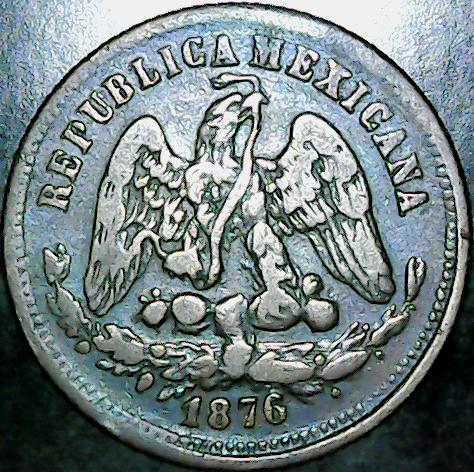 Mexico-25-Centavos-1876/1875?