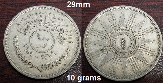 Help-Identify-This-29mm/10-Gram-Middle-East-Coin-With-Sun-Design