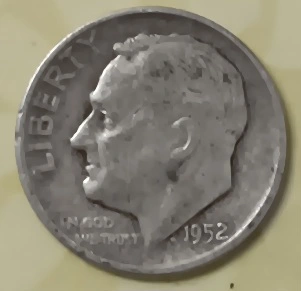 Dollar-Store-Strikes-Again-1952-Roosevelt-Dime-In-Change