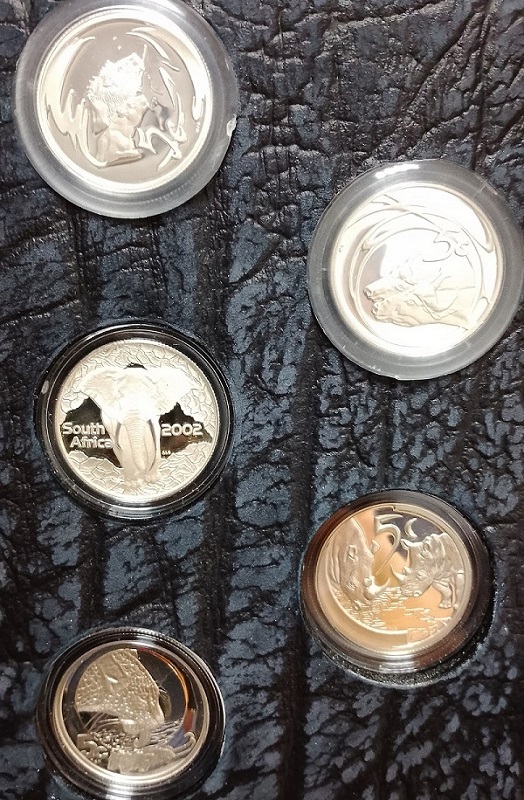 South-Africa-5-Cents-2000-2004-Proof-Coin-Set
