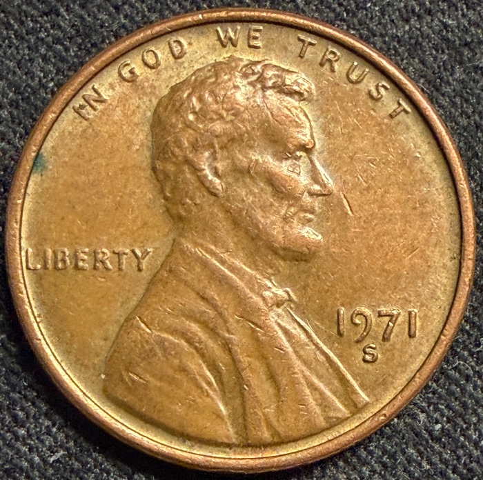 1971-S-Lincoln-Cent---Grease-Strike,-PMD-Or-Something-Else?