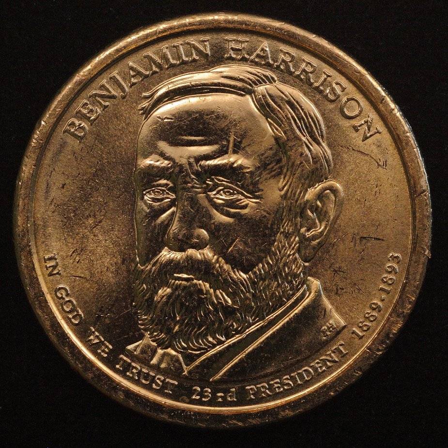 2012-P-Benjamin-Harrison-Dollar-WDDO-001-2nd-Find
