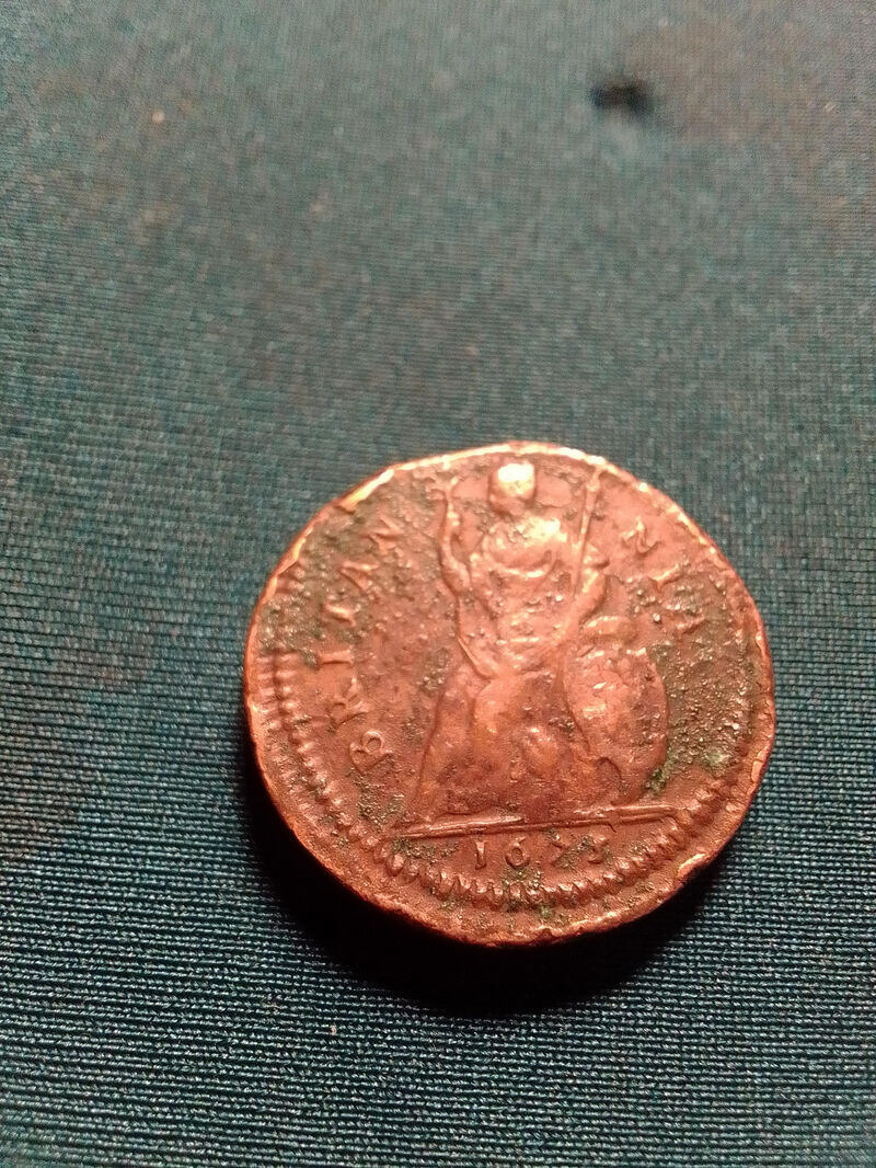 Potential-Error-On-1675-Coin-Farthing?-Id:-1675-British-Farthing
