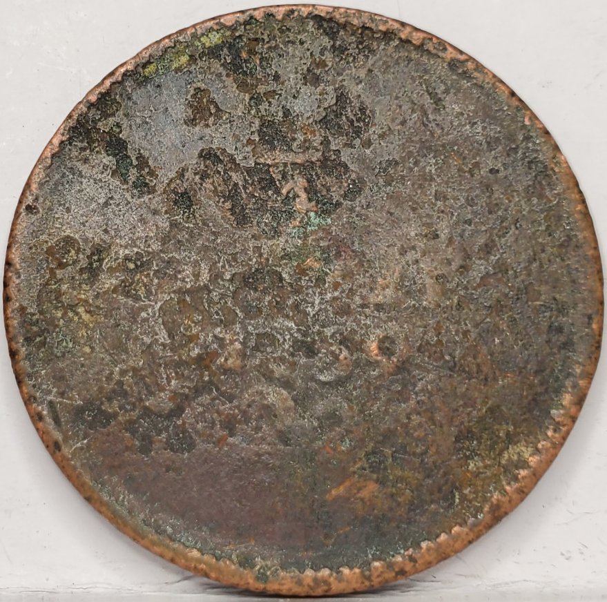 Any-Ideas-On-This-Coin-7-Grams-Bronze-26.5mm-Id:-19th-Century-Mexico-1/4-Real