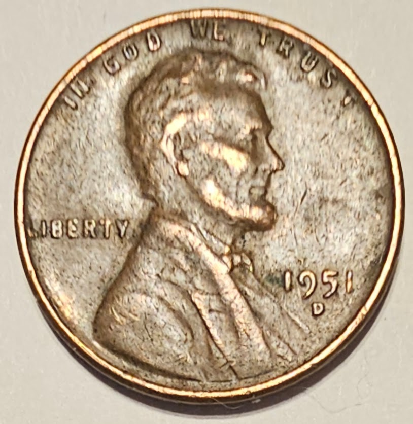 1951-D-Penny-What-Do-I-See-In-Error--With-This-Coin