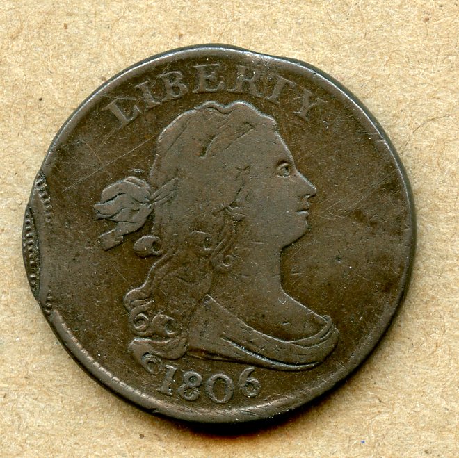 In-Line-Triple-Struck-1806--C-1-Half-Cent,-Horribly-Misdiagnosed-As-Something-Else