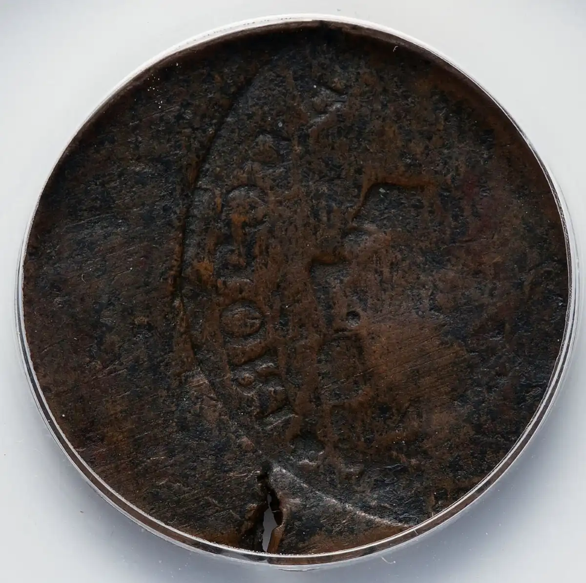 Neat-1788-CT-Colonial-Partial-Obverse-Brockage-And-Double-Struck?-It'd-Have-To-Be.