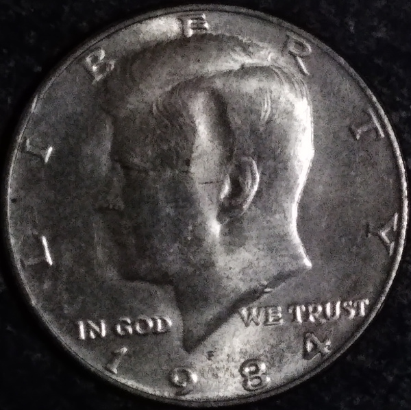 1984-Kennedy-Half-Pre-Or-Post-Strike-Damage?