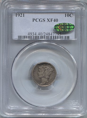 1917-D-And-1927-S-Dimes---Solid-AU-53-Problem-Free?