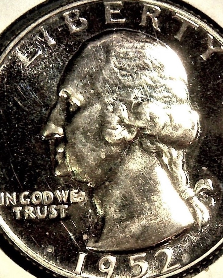 1952-Proof-Washington-Quarter-Superbird-Reengraved-Right-Wing-Feathers