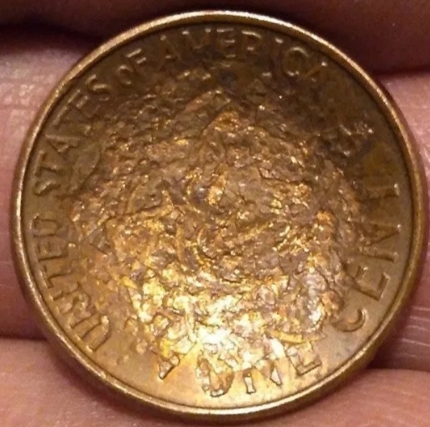 1960-Lincoln-Cent-Error-Or-Is-This-Man-Made-Please-Advise