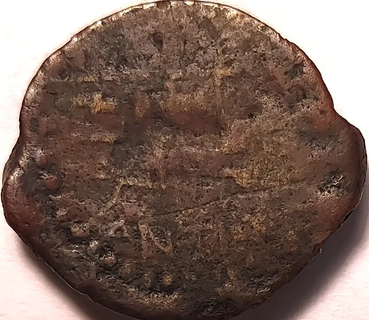 Ancient-Cast-Coin,-Possibly-Greek