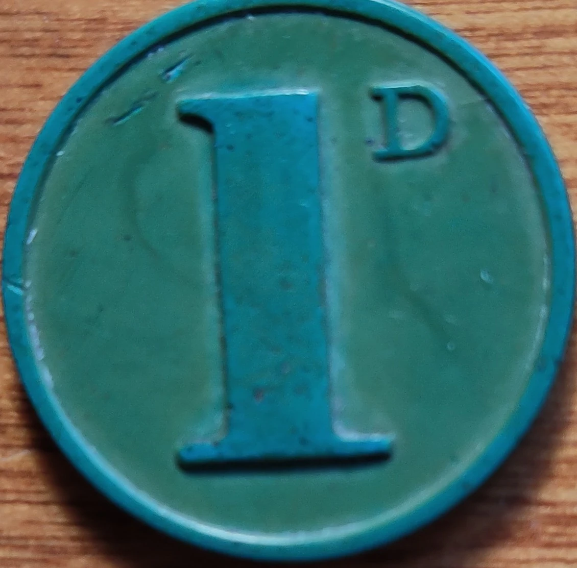 Church-Of-England-Hut-2-Green-Plastic-1-Penny-Token