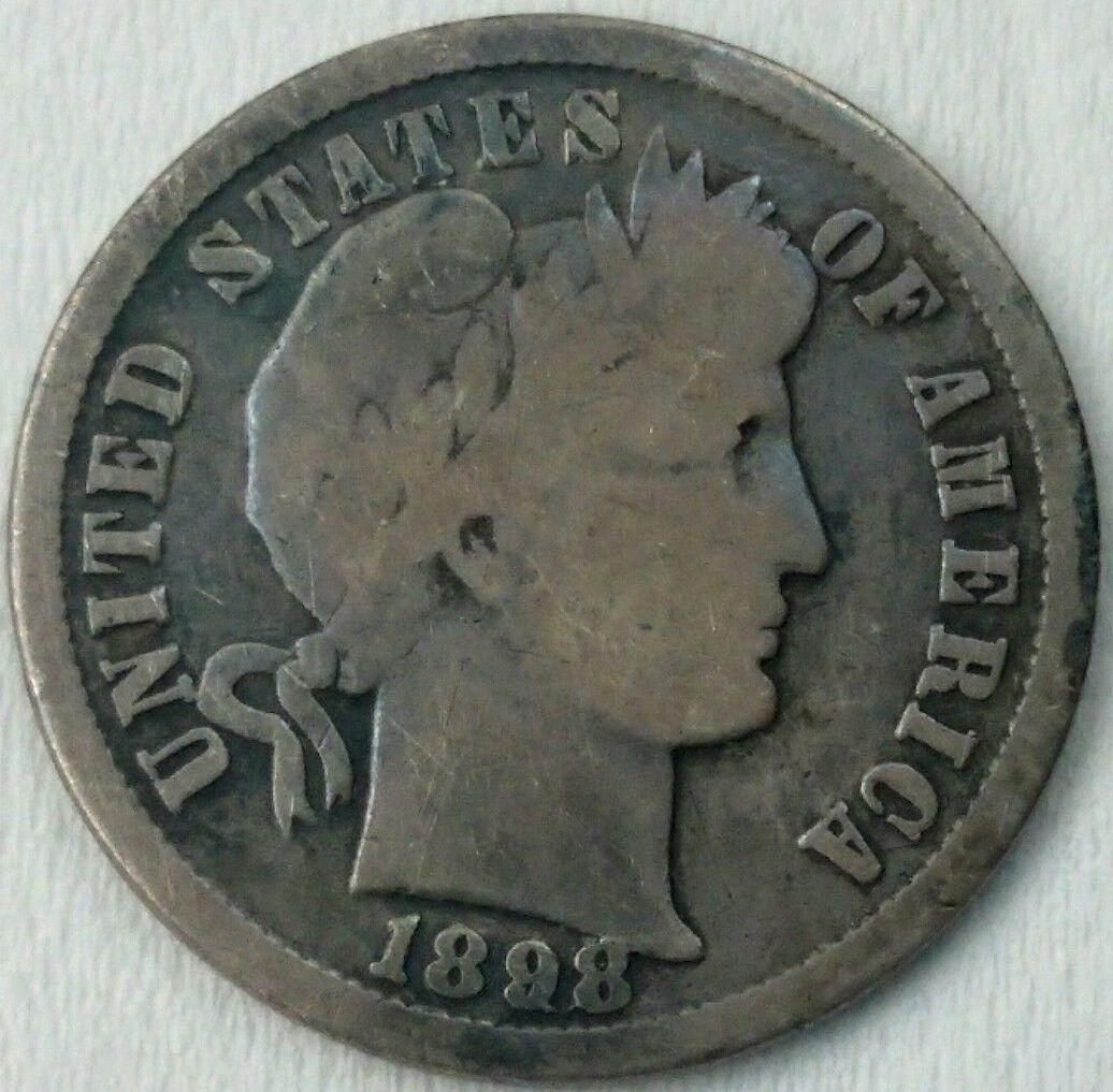 Barber-1898-Dime-With-Repunched-Date