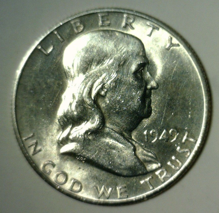 1949-S-Franklin-Half-Dollar-For-Grading