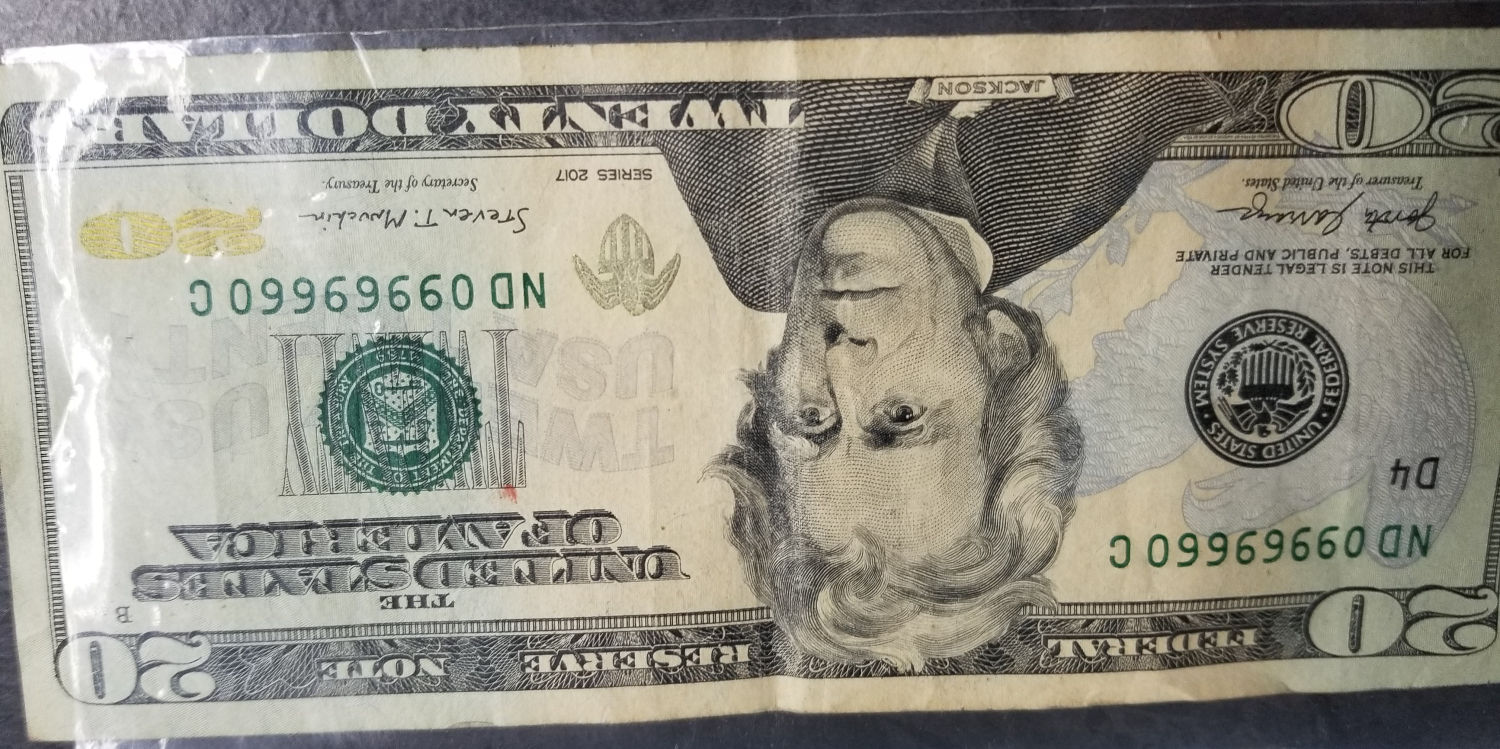 $20-Note-W/-Interesting-Serial-Number