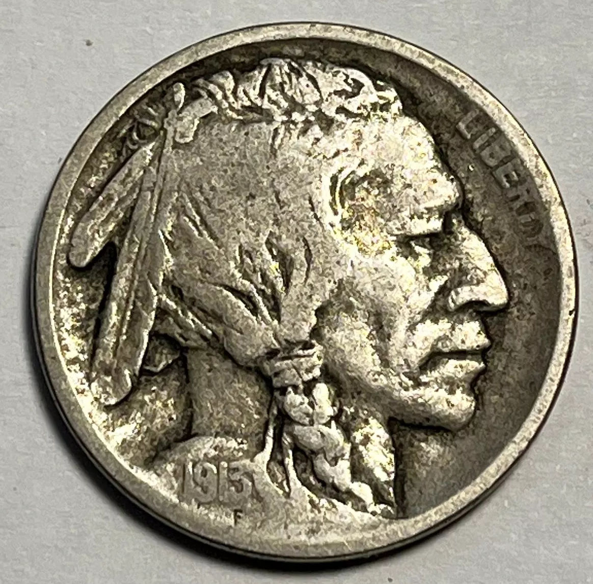 1913-S-Type-I-Buffalo-Nickel-For-Grading