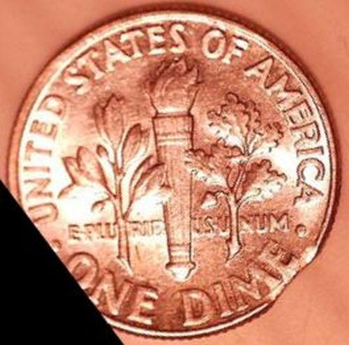 1959-Roosevelt-Dime---Clipped-Planchet?