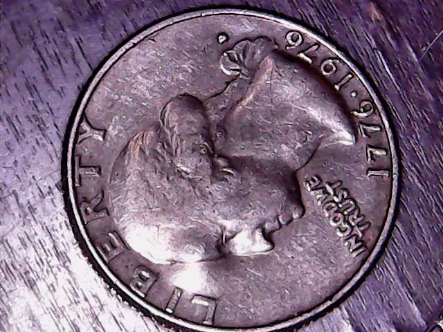 1976-D-Bicent-Qtr--Lamination-Error