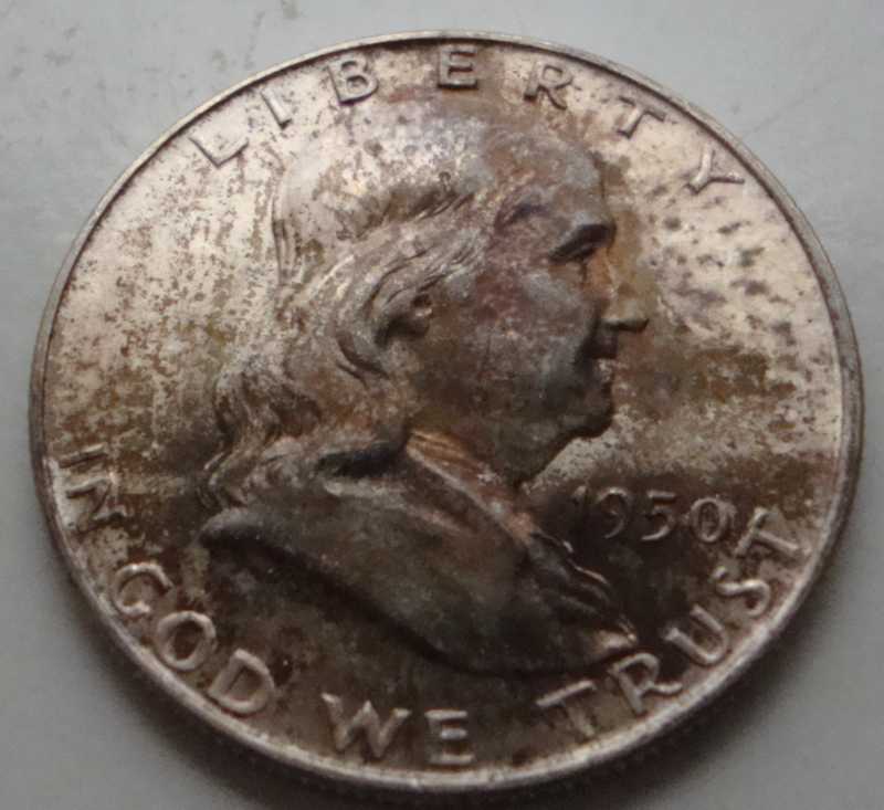 On-A-Bright-Note---What-A-1950-D-Franklin-Half-Dollar!