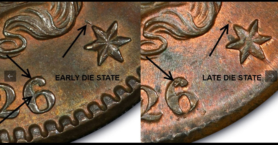 1826/5-Large-Cent-For-Grading