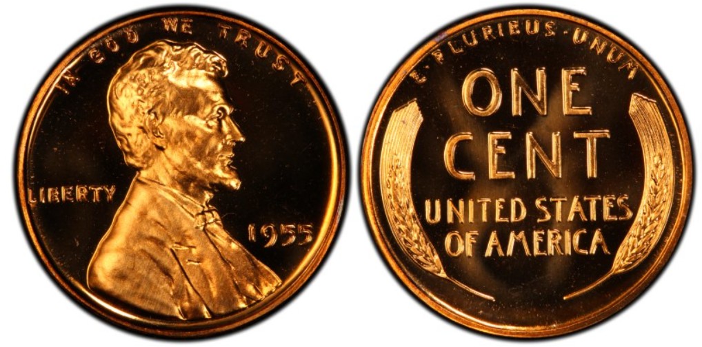 1955-Proof-Wheat-Cent