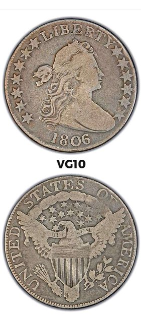 1806-Draped-Bust-Half-PCGS:-Spousal-Restrictions-Necessitate-Lower-Standards