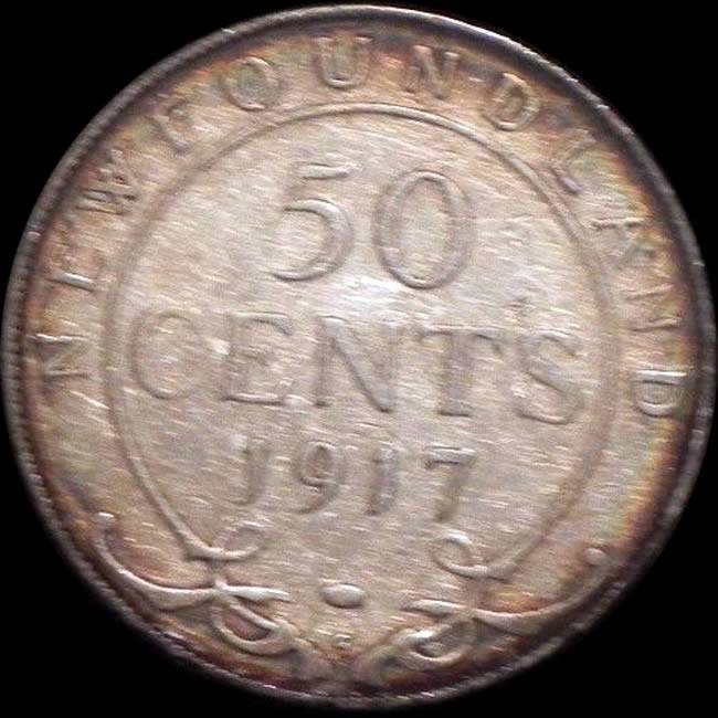 Terrible-Seller-Photos---1917-C-NFLD-50c,-George-V,-Take-A-Shot-At-A-Grade!