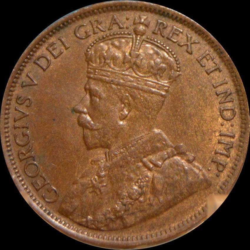 1916-George-V-Large-Cent-For-Grading