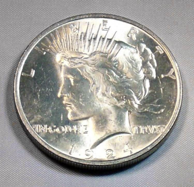 1924-Peace-Dollar-For-Grading