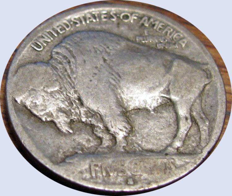 1913-S-Type-1-Buffalo-Nickel-For-Grading