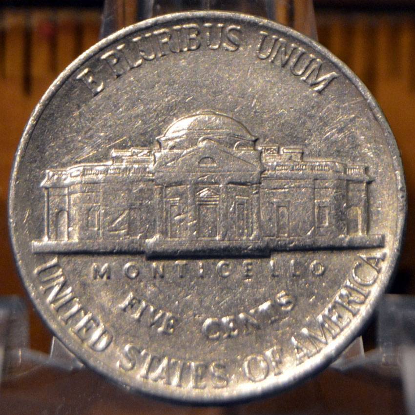Bizarre-Rim-On-A-1982-P-Jefferson-Nickel-Received-In-Change-Today!