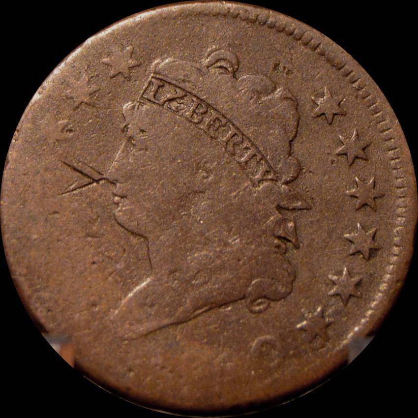 1810-Classic-Head-Large-Cent-For-Grading