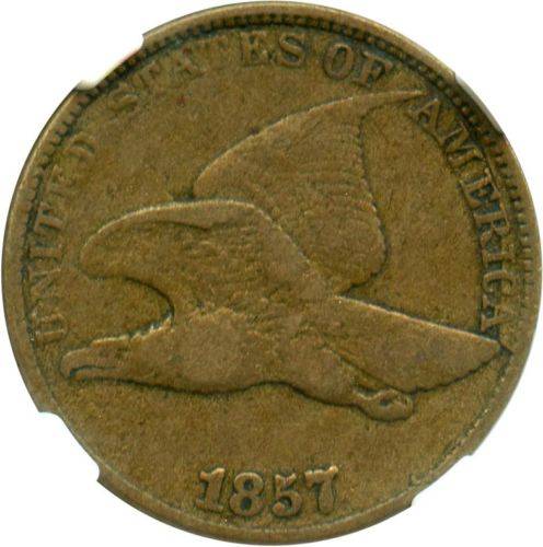 1857-Flying-Eagle-Just-Posting-To-See-Grade.-No-Scope-Yet.-Error-OBV-&-Reverse-Clash-50c-Same-Year?