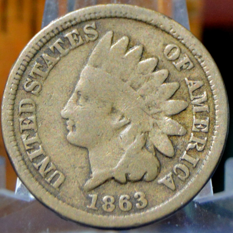 Indians-For-A-Buck---1863-Indian-Head-Cent-For-Grading