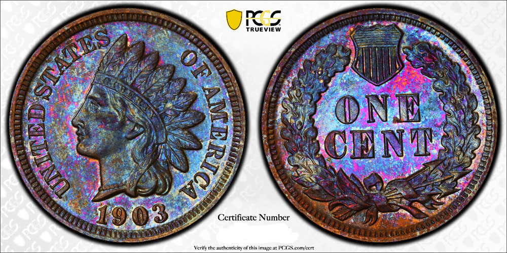 Toned-1903-Indian-Head-Cent-PCGS-For-Discussion-And-Grading
