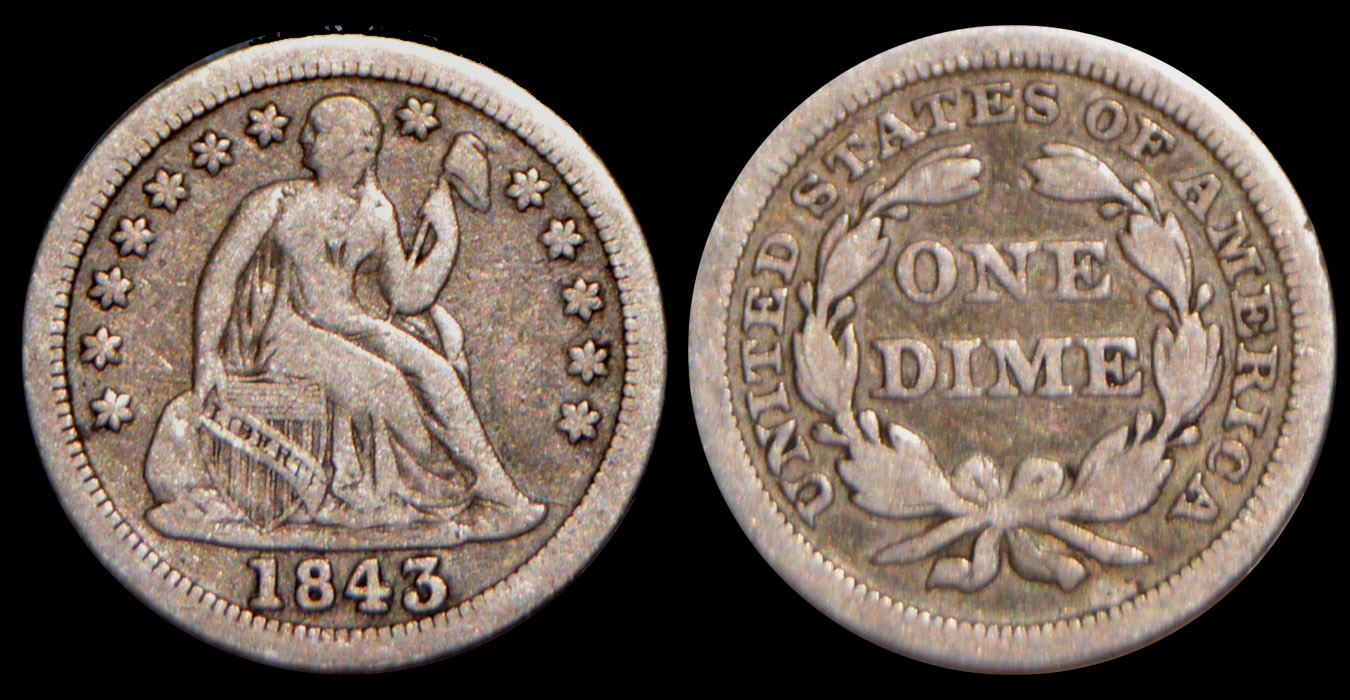 Bad-Photo-Lottery:-1843-Liberty-Seated-Dime-For-Grading-?