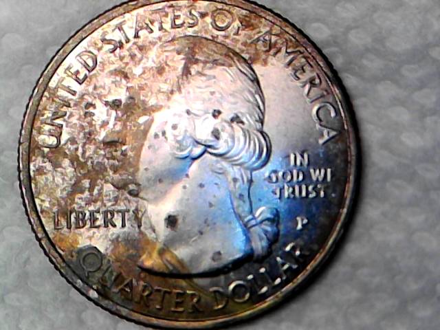 2016-P-Fort-Moultrie-Quarter-Looks-Like-Missing-Clad-Leyer-.need-Expert