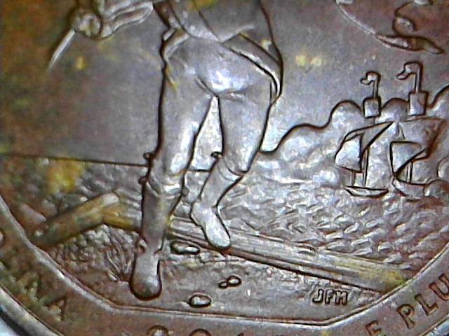 2016-P-Fort-Moultrie-Quarter-Looks-Like-Missing-Clad-Leyer-.need-Expert