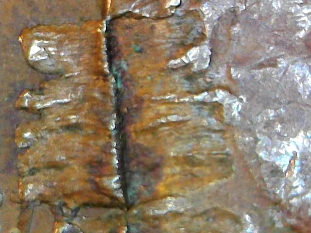 1957-D-Penny-Old-Laminacion-Find