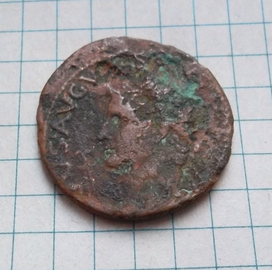 Roman-Coins.-Augustus-As?