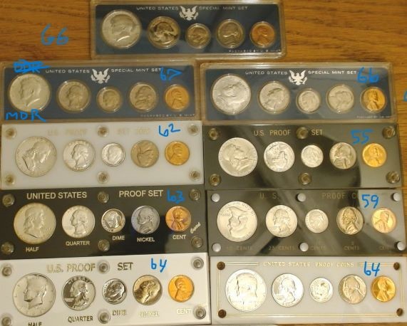 1964-Lincoln-Cent-From-US-Proof-Set