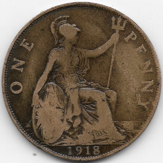 Bird`s-Foot-1918-Penny-What-Is-The-Price-In-US