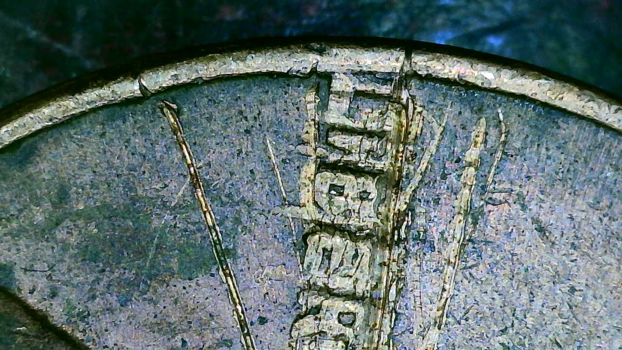 1951-D-Penny/Cent:-Is-This-Strike-Damage-Or-Most-Likely-PMD-From-Carving?*someone-Cleaned-Itthanks