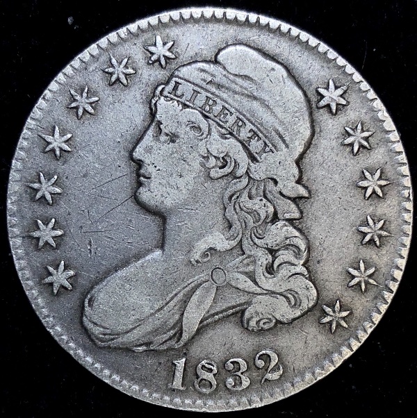 Help-Identifying-This-Small-Letter-1832-Capped-Bust-Half-And-Determine-....